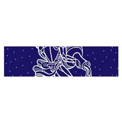 Aquarius Zodiac Star Satin Scarf (oblong) by Mariart