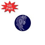 Aries Zodiac Star 1  Mini Buttons (100 pack)  Front