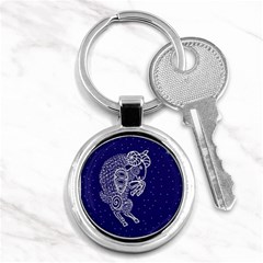 Aries Zodiac Star Key Chains (round)  by Mariart