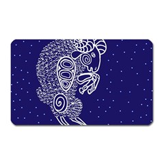 Aries Zodiac Star Magnet (rectangular) by Mariart