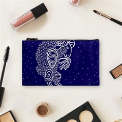 Aries Zodiac Star Cosmetic Bag (small)  by Mariart