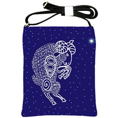 Aries Zodiac Star Shoulder Sling Bags by Mariart