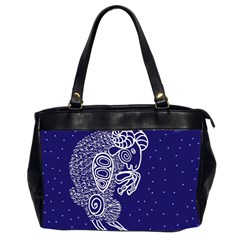 Aries Zodiac Star Office Handbags (2 Sides)  by Mariart