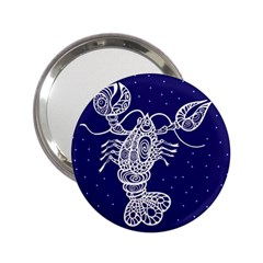 Cancer Zodiac Star 2 25  Handbag Mirrors by Mariart