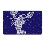 Cancer Zodiac Star Magnet (Rectangular) Front