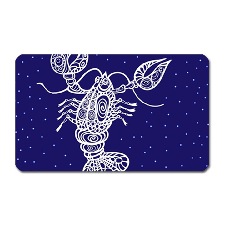 Cancer Zodiac Star Magnet (Rectangular)