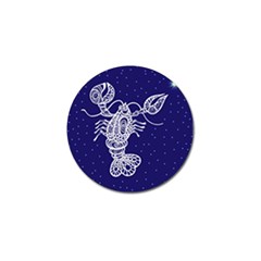 Cancer Zodiac Star Golf Ball Marker (10 Pack)