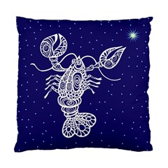 Cancer Zodiac Star Standard Cushion Case (two Sides) by Mariart