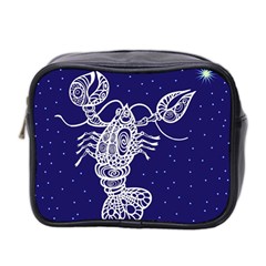 Cancer Zodiac Star Mini Toiletries Bag 2-side by Mariart