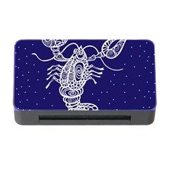 Cancer Zodiac Star Memory Card Reader With Cf by Mariart