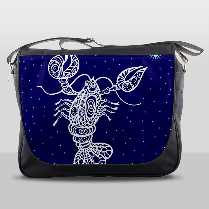 Cancer Zodiac Star Messenger Bags