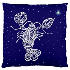 Cancer Zodiac Star Standard Flano Cushion Case (two Sides) by Mariart