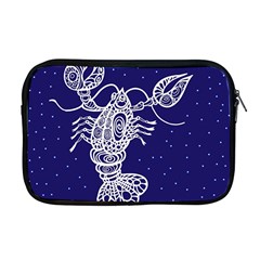 Cancer Zodiac Star Apple Macbook Pro 17  Zipper Case by Mariart