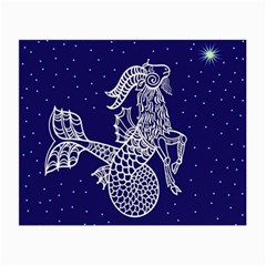 Capricorn Zodiac Star Small Glasses Cloth by Mariart