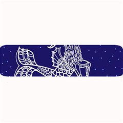 Capricorn Zodiac Star Large Bar Mats by Mariart