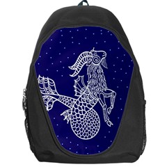 Capricorn Zodiac Star Backpack Bag by Mariart