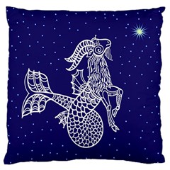 Capricorn Zodiac Star Standard Flano Cushion Case (one Side) by Mariart