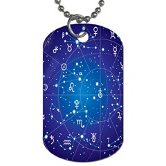 Astrology Illness Prediction Zodiac Star Dog Tag (two Sides) by Mariart