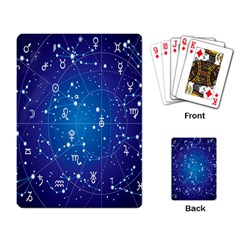 Astrology Illness Prediction Zodiac Star Playing Card by Mariart