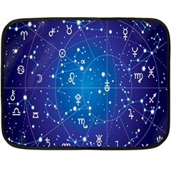 Astrology Illness Prediction Zodiac Star Double Sided Fleece Blanket (mini)  by Mariart