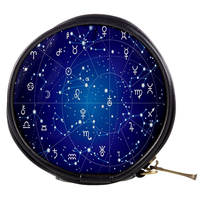 Astrology Illness Prediction Zodiac Star Mini Makeup Bags