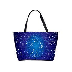 Astrology Illness Prediction Zodiac Star Shoulder Handbags by Mariart