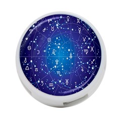 Astrology Illness Prediction Zodiac Star 4-port Usb Hub (one Side)