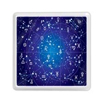 Astrology Illness Prediction Zodiac Star Memory Card Reader (Square)  Front