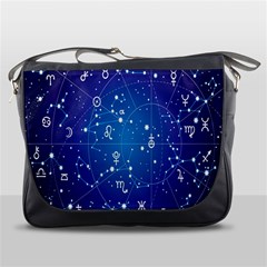 Astrology Illness Prediction Zodiac Star Messenger Bags by Mariart