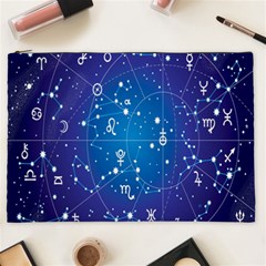 Astrology Illness Prediction Zodiac Star Cosmetic Bag (xxl)  by Mariart