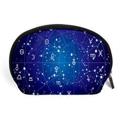 Astrology Illness Prediction Zodiac Star Accessory Pouches (large)  by Mariart