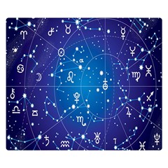 Astrology Illness Prediction Zodiac Star Double Sided Flano Blanket (small)  by Mariart