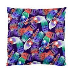 Bird Feathers Color Rainbow Animals Fly Standard Cushion Case (one Side) by Mariart