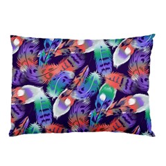 Bird Feathers Color Rainbow Animals Fly Pillow Case by Mariart