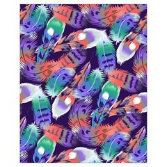 Bird Feathers Color Rainbow Animals Fly Drawstring Bag (small) by Mariart