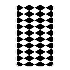 Diamond Black White Plaid Chevron Memory Card Reader by Mariart