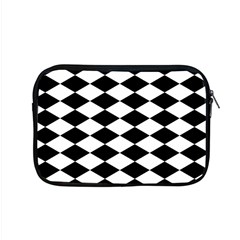 Diamond Black White Plaid Chevron Apple Macbook Pro 15  Zipper Case by Mariart