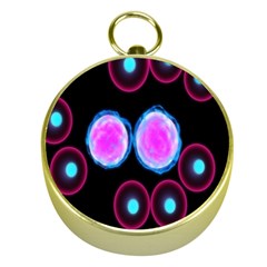 Cell Egg Circle Round Polka Red Purple Blue Light Black Gold Compasses by Mariart