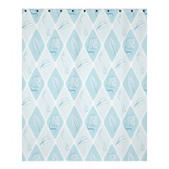 Animal Mice Bones Mouse Leaf Shower Curtain 60  X 72  (medium)  by Mariart