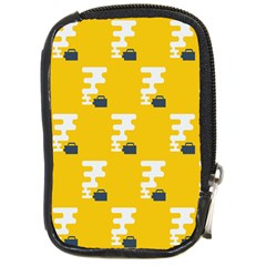 Fog Machine Fogging White Smoke Yellow Compact Camera Cases by Mariart