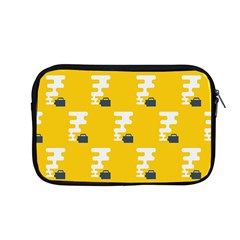 Fog Machine Fogging White Smoke Yellow Apple Macbook Pro 13  Zipper Case by Mariart