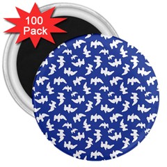 Birds Silhouette Pattern 3  Magnets (100 Pack) by dflcprintsclothing