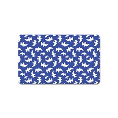 Birds Silhouette Pattern Magnet (name Card) by dflcprintsclothing