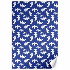 Birds Silhouette Pattern Canvas 20  X 30  