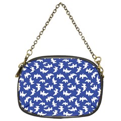 Birds Silhouette Pattern Chain Purses (one Side) 