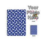 Birds Silhouette Pattern Playing Cards 54 (Mini)  Back