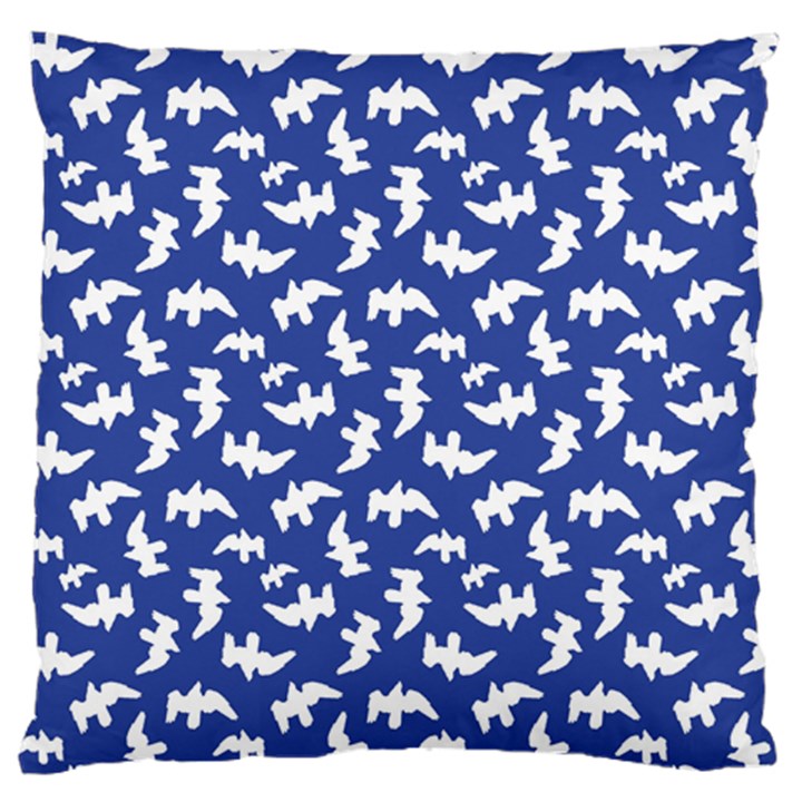 Birds Silhouette Pattern Large Cushion Case (Two Sides)