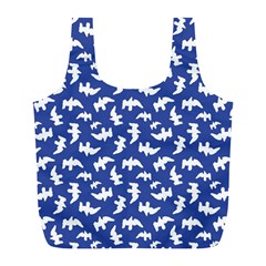 Birds Silhouette Pattern Full Print Recycle Bags (l)  by dflcprintsclothing