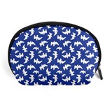 Birds Silhouette Pattern Accessory Pouches (Large)  Front