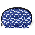 Birds Silhouette Pattern Accessory Pouches (Large)  Back